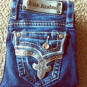 Size 25 kai ankle skinny rock revivals